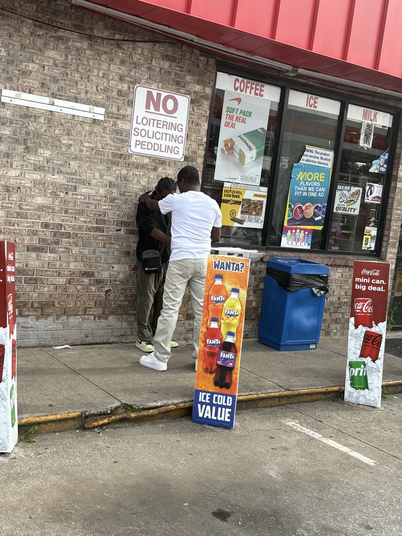 Street outreach and prayer
